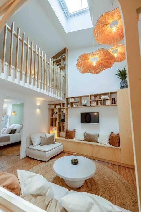 Ღ Mezzanine • T4 Spacieux, Lumineux Et Cosy Ла-Рошель Екстер'єр фото
