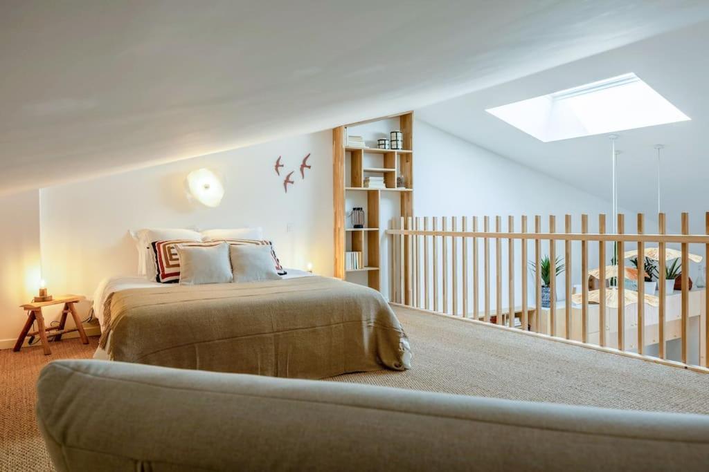 Ღ Mezzanine • T4 Spacieux, Lumineux Et Cosy Ла-Рошель Екстер'єр фото