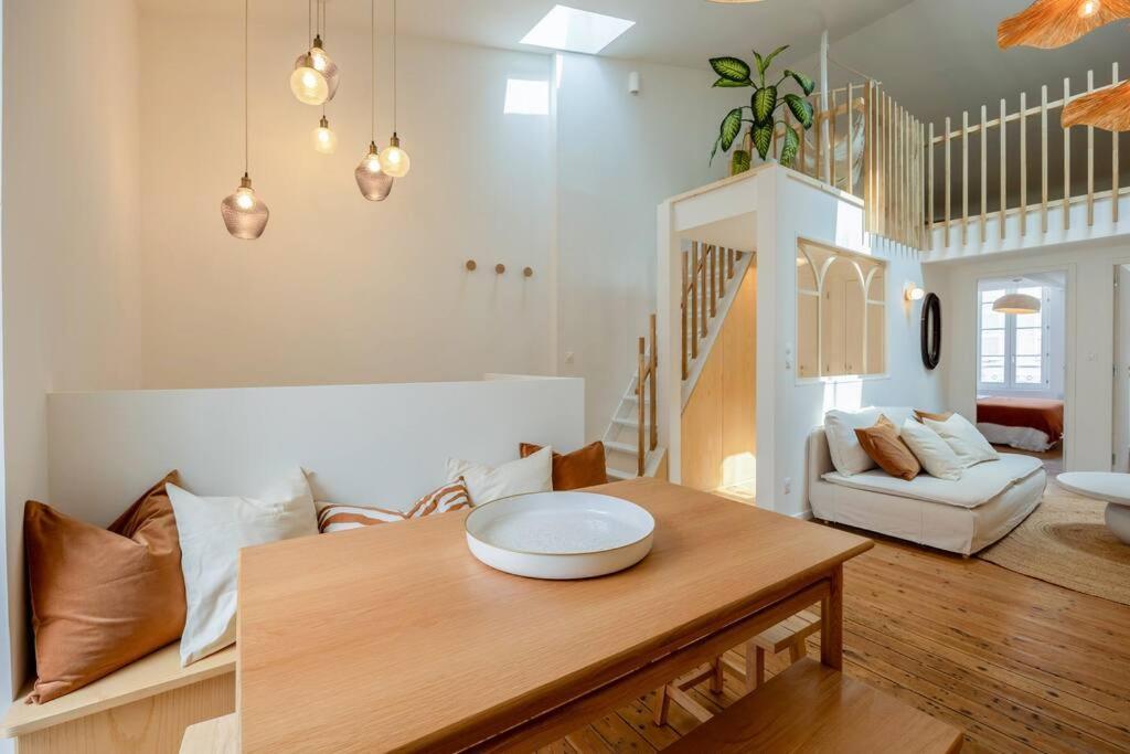Ღ Mezzanine • T4 Spacieux, Lumineux Et Cosy Ла-Рошель Екстер'єр фото